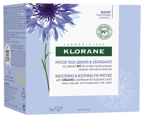 Klorane Smoothing & Soothing Eye Patches 7 x 2 Patches Klorane Smoothing & Soothing Eye Patches 7 x 2 Patches