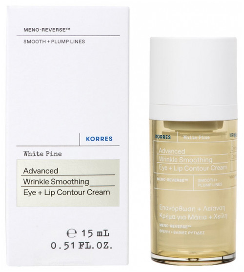 Korres Pin Blanc White Pine Eye + Lip Contour Cream 15ml Korres Pin Blanc White Pine Eye + Lip Contour Cream 15ml