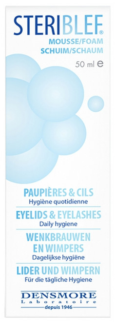 Densmore Steriblef Eyelids & Eyelashes Foam 50ml Densmore Steriblef Eyelids & Eyelashes Foam 50ml