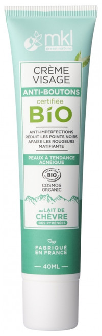 MKL Green Nature Goat Milk Face Cream Anti-Spot Organic 40ml