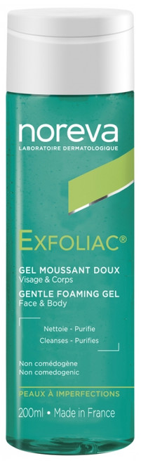 Noreva Exfoliac Gentle Foaming Gel 200ml