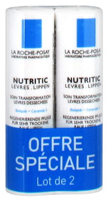 La Roche-Posay Nutritic Lips 2 x 4,7ml