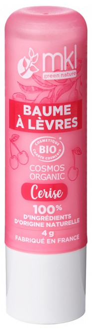 MKL Green Nature Lips Balm Organic 4g - Taste: Cherry