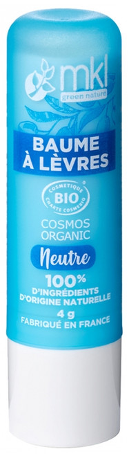 MKL Green Nature Lips Balm Organic 4g - Taste: Neutral
