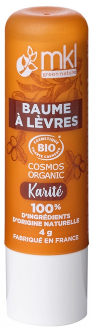 MKL Green Nature Lips Balm Organic 4g - Taste: Shea