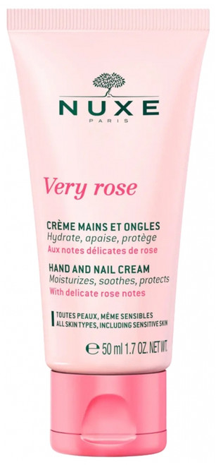 Nuxe Very rose Crème Mains et Ongles 50ml Nuxe Very rose Crème Mains et Ongles 50ml