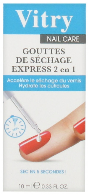 Vitry Nail Care Express Drying Drops 2in1 10ml Vitry Nail Care Express Drying Drops 2in1 10ml