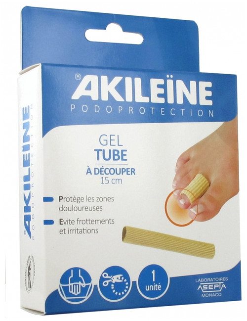 Akileïne Podoprotection Gel Tube To Be Cut 1 x 15cm Akileïne Podoprotection Gel Tube To Be Cut 1 x 15cm