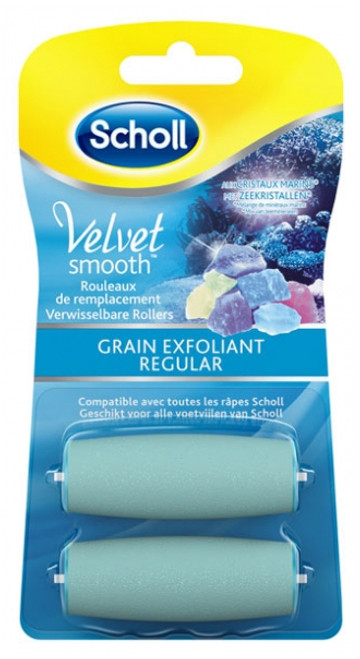 Scholl Velvet Smooth Express Pedi Crystal Diamonds Exfoliating Grain 2 Replacement Rolls Scholl Velvet Smooth Express Pedi Crystal Diamonds Exfoliating Grain 2 Replacement Rolls