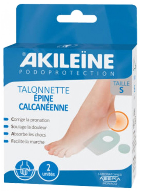 Akileïne Podoprotection Heel Spur Cushion 1 Pair - Size: S Akileïne Podoprotection Heel Spur Cushion 1 Pair - Size: S