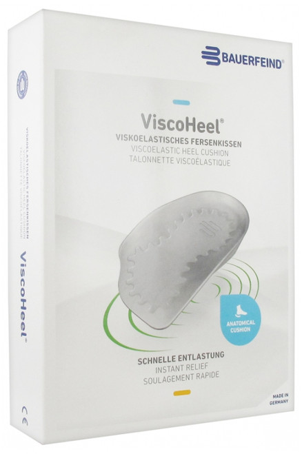 Bauerfeind Viscoheel Visco-Elastic Heel Cushions 1 Pair - Size: 1 : 32-35 Bauerfeind Viscoheel Visco-Elastic Heel Cushions 1 Pair - Size: 1 : 32-35