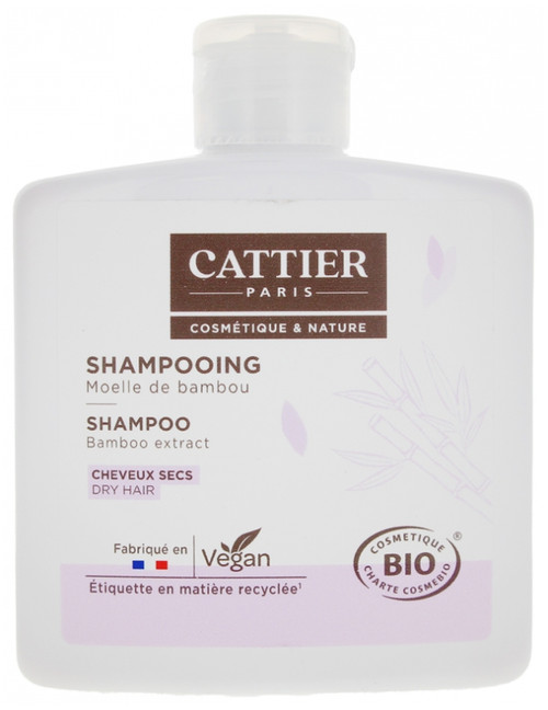 Cattier Dry Hair Bamboo Extract Shampoo Organic 250ml Cattier Dry Hair Bamboo Extract Shampoo Organic 250ml