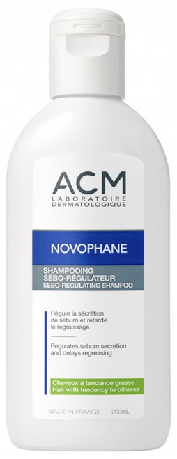 Laboratoire ACM Novophane Sebo-Regulating Shampoo 200ml Laboratoire ACM Novophane Sebo-Regulating Shampoo 200ml