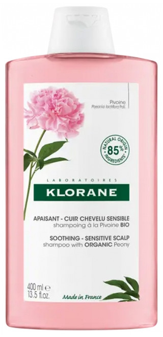Klorane Soothing - Sensitive Hair Scalp Shampoo with Organic Peony 400ml Klorane Soothing - Sensitive Hair Scalp Shampoo with Organic Peony 400ml