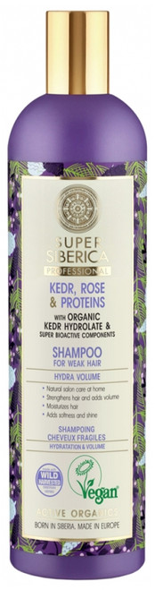 Natura Siberica Super Siberica Hydra Volume Shampoo for Weak Hair 400ml Natura Siberica Super Siberica Hydra Volume Shampoo for Weak Hair 400ml