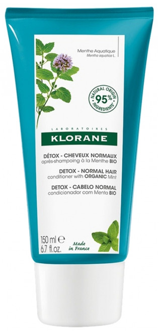 Klorane Detox - Normal Hair Conditioner with Mint Organic 150ml Klorane Detox - Normal Hair Conditioner with Mint Organic 150ml