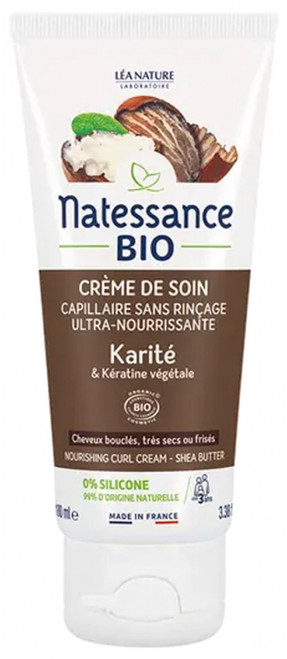 Natessance Nourishing Curl Cream Organic 100ml