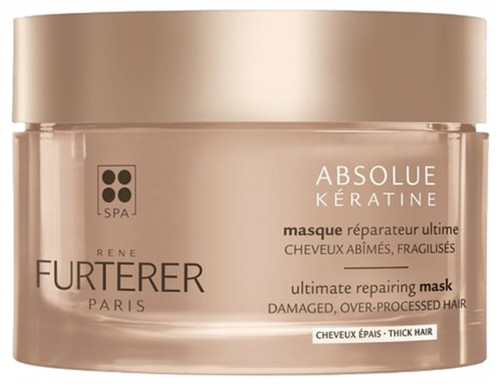 René Furterer Absolue Kératine Renewal Cure Ultimate Repairing Mask Damaged Over-Processed Hair 200ml - Type: Thick Hair René Furterer Absolue Kératine Renewal Cure Ultimate Repairing Mask Damaged Over-Processed Hair 200ml - Type: Thick Hair