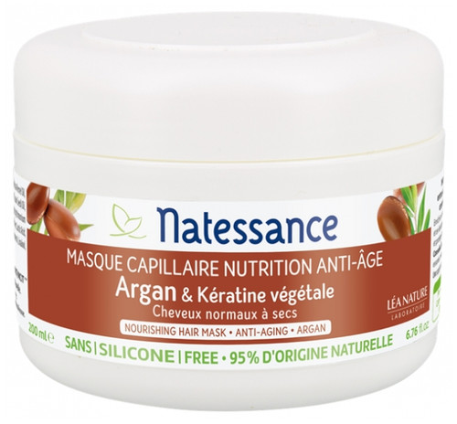Natessance Hair Mask Argan 200ml Natessance Hair Mask Argan 200ml