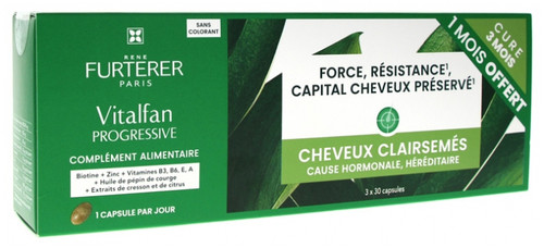 René Furterer Vitalfan Progressive Anti Hair Loss 3 x 30 Capsules