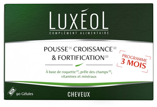 Luxéol Growth & Fortification 90 Capsules Luxéol Growth & Fortification 90 Capsules