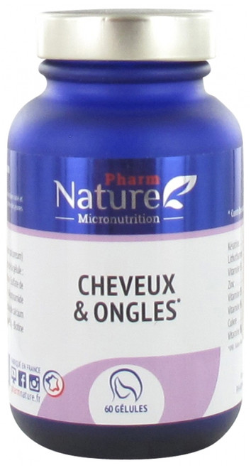 Pharm Nature Hair and Nail 60 Capsules Pharm Nature Hair and Nail 60 Capsules