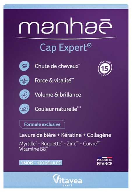 Vitavea Manhaé Cap Expert 120 Capsules Vitavea Manhaé Cap Expert 120 Capsules