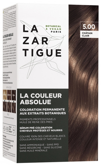 Lazartigue The Absolute Color - Hair Colour: 5.00 Light Chestnut Lazartigue The Absolute Color - Hair Colour: 5.00 Light Chestnut