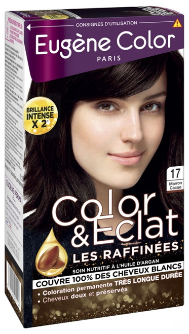Eugène Color Color & Eclat - Les Raffinées Very Long Lasting Permanent Color - Hair Colour: 17 Brown Cocoa Eugène Color Color & Eclat - Les Raffinées Very Long Lasting Permanent Color - Hair Colour: 17 Brown Cocoa