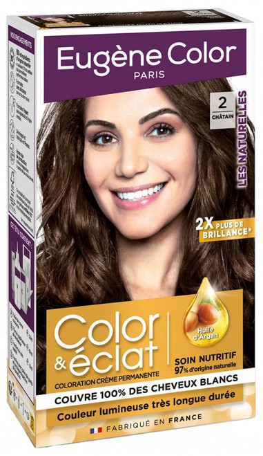 Eugène Color Color & Eclat - Les Naturelles Very Long Lasting Permanent Color - Hair Colour: 2 Chestnut Eugène Color Color & Eclat - Les Naturelles Very Long Lasting Permanent Color - Hair Colour: 2 Chestnut