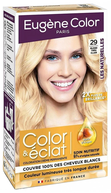 Eugène Color Color & Eclat - Les Naturelles Very Long Lasting Permanent Color - Hair Colour: 29 Very Light Blond Eugène Color Color & Eclat - Les Naturelles Very Long Lasting Permanent Color - Hair Colour: 29 Very Light Blond