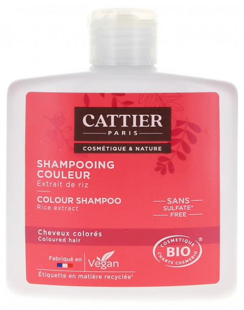 Cattier Coloured Hair Colour Shampoo Organic 250ml Cattier Coloured Hair Colour Shampoo Organic 250ml
