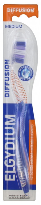 Elgydium Diffusion Toothbrush Medium - Colour: Purple Elgydium Diffusion Toothbrush Medium - Colour: Purple