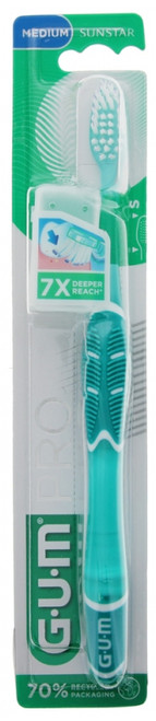 GUM Toothbrush Technique Pro Medium 528 - Colour: Light Green