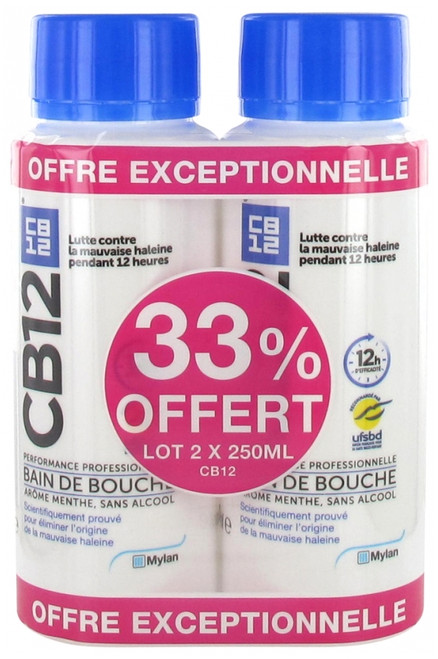 CB12 Mouthwash 2 x 250ml CB12 Mouthwash 2 x 250ml