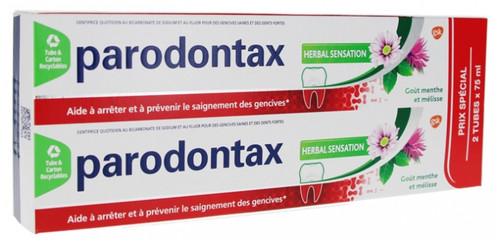 Parodontax Herbal Sensation Toothpaste 2 x 75ml