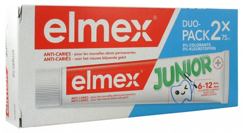 Elmex Junior Toothpaste 2 x 75ml Elmex Junior Toothpaste 2 x 75ml