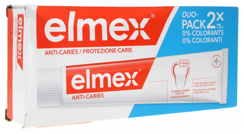 Elmex Anti-Decays Toothpaste 2 x 75ml Elmex Anti-Decays Toothpaste 2 x 75ml