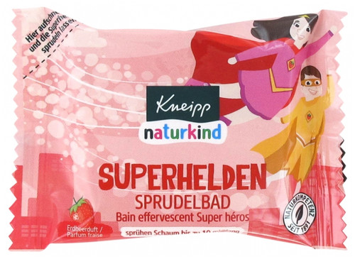Kneipp Nature Kids Effervescent Bath Super Hero 80g Kneipp Nature Kids Effervescent Bath Super Hero 80g