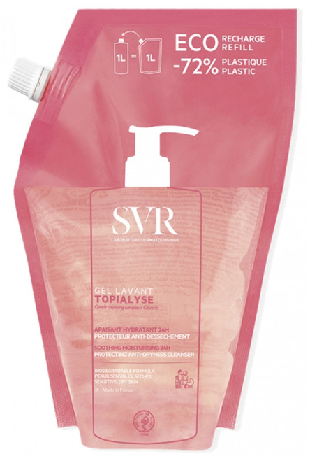 SVR Topialyse Eco-Refill Cleansing Gel 1L SVR Topialyse Eco-Refill Cleansing Gel 1L