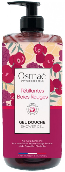 Osmaé Sparkling Shower Gel Red Berries 1L Osmaé Sparkling Shower Gel Red Berries 1L