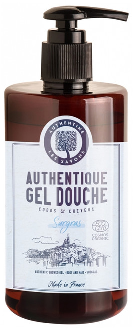 Authentine Authentique Surgras Body and Hair Shower Gel 1 L