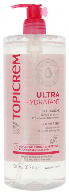 Topicrem Ultra-Moisturizing Shower Gel 1000ml Topicrem Ultra-Moisturizing Shower Gel 1000ml