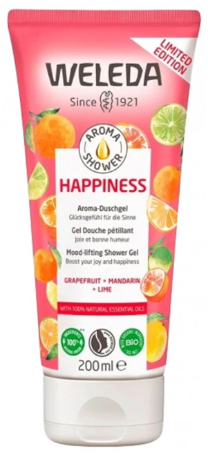 Weleda Happiness Sparkling Shower Gel 200ml Weleda Happiness Sparkling Shower Gel 200ml