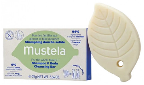 Mustela Solid Shower Shampoo 75g Mustela Solid Shower Shampoo 75g