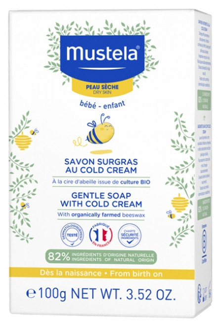 Mustela Gentle Soap with Cold Cream Nutri-Protective 100g
