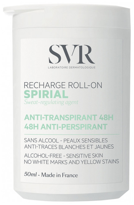 SVR Spirial 48H Anti-Perspirant Deodorant 48H Roll-On Refill 50ml SVR Spirial 48H Anti-Perspirant Deodorant 48H Roll-On Refill 50ml