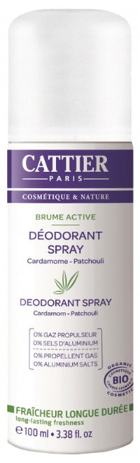 Cattier Brume Active Deodorant Spray 100ml Cattier Brume Active Deodorant Spray 100ml