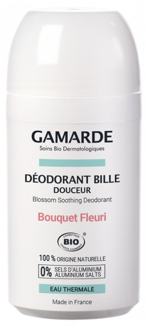 Gamarde Organic Green Tea Soothing Deodorant 50ml - Fragrance: Floral Bouquet