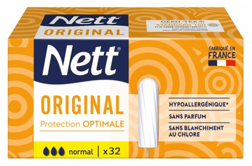 Nett Original Optimum Protection 32 Normal Tampons Nett Original Optimum Protection 32 Normal Tampons